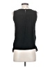 Ann Taylor LOFT 100% Polyester Black Sleeveless Blouse Size XS - photo 2