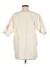 Memory 100% Cotton Ivory Short Sleeve Blouse Size M - photo 2