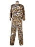 Rachel Comey Animal Print Gold Jumpsuit Size 2 - photo 2