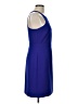 J.Crew 100% Polyester Solid Blue Cocktail Dress Size 10 - photo 4