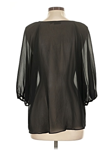 a.n.a. A New Approach 3/4 Sleeve Blouse (view 2)