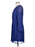 Blue Rain 100% Polyester Solid Blue Cocktail Dress Size S - photo 5