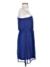 Blue Rain 100% Polyester Solid Blue Cocktail Dress Size S - photo 4