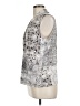 Calvin Klein Silver Sleeveless Blouse Size L - photo 5