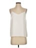 Banana Republic 100% Polyester Ivory Sleeveless Blouse Size S (petite) - photo 1