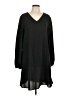 Assorted Brands Solid Black Casual Dress Size L - photo 1