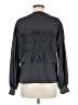 Friful 100% Cotton Gray Long Sleeve Blouse Size M - photo 2