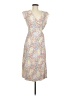 Gap 100% Polyester Floral Ivory Casual Dress Size 6 Petite - photo 1