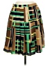 The Webster at Target 100% Polyester Graphic Green Casual Skirt Size M - photo 1