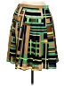 The Webster at Target 100% Polyester Graphic Green Casual Skirt Size M - photo 2
