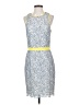 MSGM Print Blue Casual Dress Size L (estimated) - photo 1