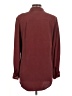 Due Per Due Burgundy Long Sleeve Blouse Size 6 - photo 2