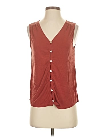 Green Envelope Sleeveless T-Shirt (view 1)