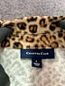 Charter Club Animal Print Brown Jacket Size L - photo 6