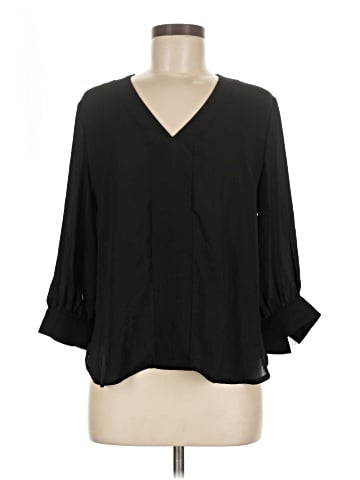 7th Avenue Design Studio New York & Company 3/4 Sleeve T-Shirt (view 1)