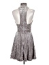 City Studio Paisley Gray Cocktail Dress Size 5 - photo 2