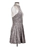 City Studio Paisley Gray Cocktail Dress Size 5 - photo 4
