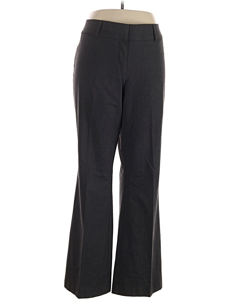 Pre-owned Ann Taylor Loft Dress Pants In Gray