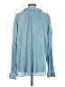 Waverles 100% Polyester Blue Long Sleeve Blouse Size M - photo 2