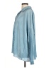 Waverles 100% Polyester Blue Long Sleeve Blouse Size M - photo 5