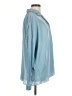 Waverles 100% Polyester Blue Long Sleeve Blouse Size M - photo 4