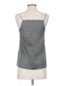 H&M 100% Polyester Gray Tank Top Size 4 - photo 2