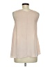 Elodie 100% Polyester Ivory Sleeveless Blouse Size M - photo 2