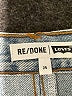 RE/DONE 100% Cotton Color Block Blue Jeans Size 25 waist - photo 4