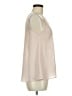Elodie 100% Polyester Ivory Sleeveless Blouse Size M - photo 4