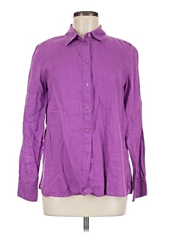 Massimo Dutti Long Sleeve Button-Down Shirt (view 1)