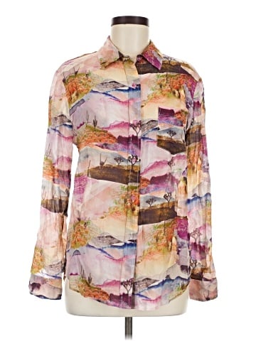 Le Superbe Long Sleeve Blouse (view 1)