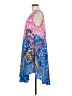 Assorted Brands 100% Viscose Paisley Blue Cocktail Dress One size - photo 5