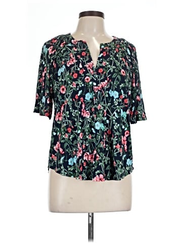 Style&Co Short Sleeve Blouse (view 1)