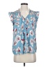 Daniel Rainn Blue Sleeveless Blouse Size S - photo 1