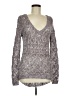 Maurices Metallic Silver Pullover Sweater Size M - photo 1