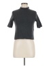 Pull&Bear Gray Short Sleeve Turtleneck Size M (estimated) - photo 1