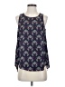Daniel Rainn 100% Polyester Blue Sleeveless Blouse Size S (petite) - photo 1