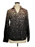 Unbranded Stars Black Long Sleeve Blouse Size XL - photo 1