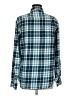 Old Navy 100% Cotton Plaid Blue Long Sleeve Button-Down Shirt Size M - photo 2