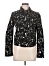 Ann Taylor LOFT Outlet Print Black Jacket Size 8 - photo 1