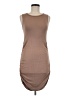 Antistar Solid Brown Casual Dress Size M - photo 1