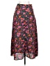 Shein 100% Polyester Floral Pink Casual Skirt Size 4 - photo 2