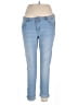 H&M Solid Blue Jeans Size 14 - photo 1