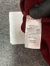 Leith Solid Burgundy Casual Dress Size M - photo 8