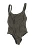 Solid & Striped Tweed Gray One Piece Swimsuit Size S - photo 1