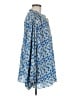 Max Studio 100% Polyester Blue Short Sleeve Blouse Size 5X (estimated) - photo 4