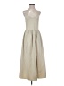 SOHO Apparel Ltd 100% Polyester Solid Tan Casual Dress Size S (estimated) - photo 1