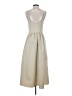 SOHO Apparel Ltd 100% Polyester Solid Tan Casual Dress Size S (estimated) - photo 2