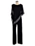 SLNY 100% Polyester Black Jumpsuit Size 6 - photo 2