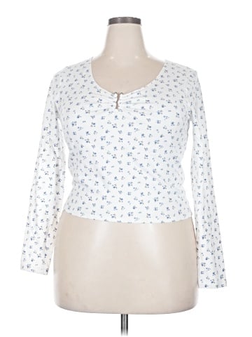 Hollister Long Sleeve Henley (view 1)